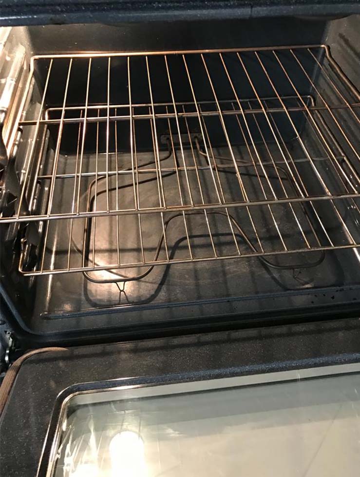 Oven Before and After